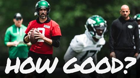 Aaron Rodgers is back for the Jets and so are lofty expectations .